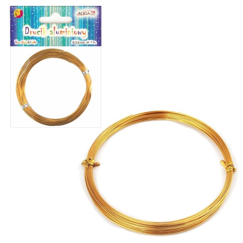 Drucik aluminiowy DA-3657/ DA-3633 złoty ALIGA